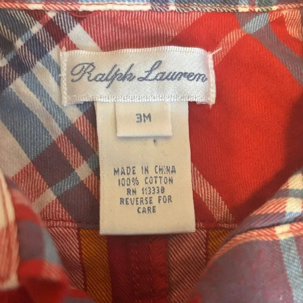 Ralph Lauren Boys One Piece